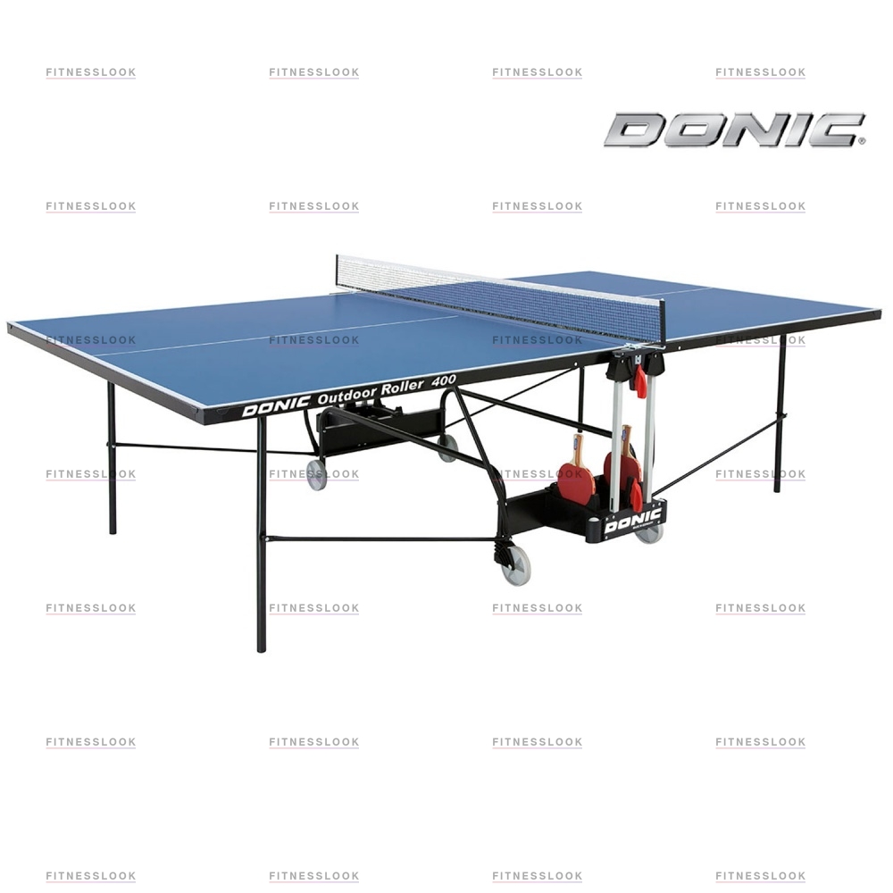 Donic Outdoor Roller 400 - синий из каталога всепогодных теннисных столов в Казани по цене 61990 ₽