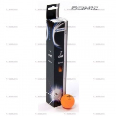 Donic T-One - 6шт. - оранжевые из каталога мячей для настольного тенниса в Казани по цене 510 ₽
