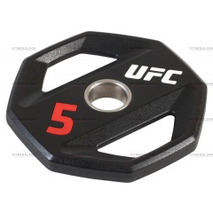 UFC олимпийский 5 кг 50 мм из каталога силовых скамей в Казани по цене 8330 ₽
