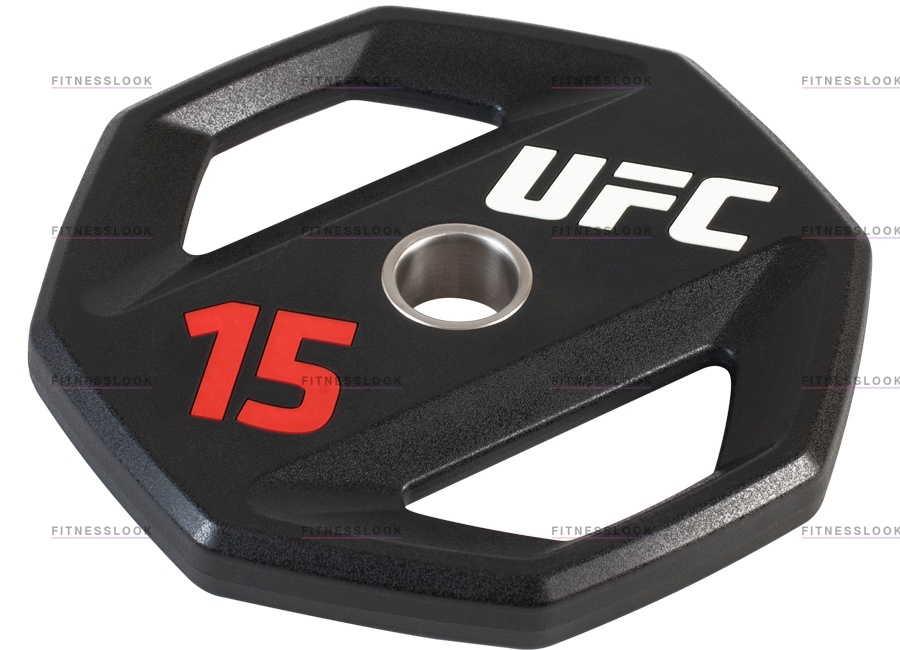 UFC олимпийский 15 кг 50 мм из каталога дисков (блинов) для штанг и гантелей в Казани по цене 21590 ₽