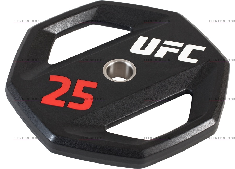 UFC олимпийский 25 кг 50 мм из каталога дисков для штанги с посадочным диаметром 50 мм. в Казани по цене 35990 ₽