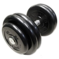 MB Barbell Tight Set 13.5 кг из каталога обрезиненных гантелей в Казани по цене 5274 ₽