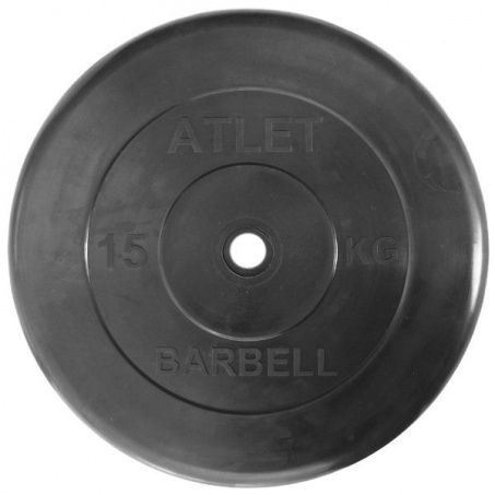 Диск для штанги MB Barbell Atlet 51 мм - 15 кг