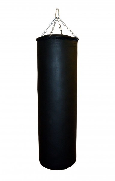 Подвесной боксерский мешок и груша Рокки 120х40 см. 50 кг. экокожа