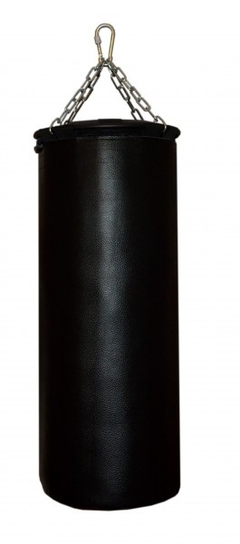Рокки 150х40 см. 65 кг. кожа черный из каталога подвесных боксерских мешков и груш в Казани по цене 37380 ₽
